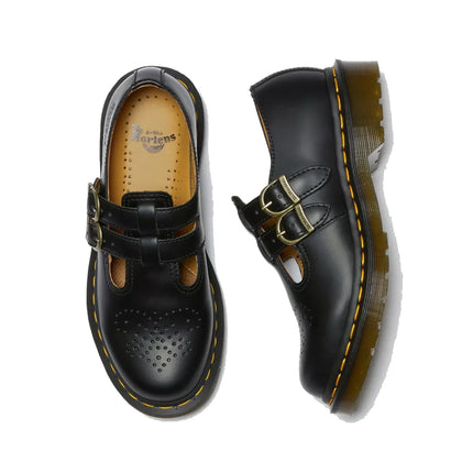 Dr. Martens Women's 8065 Smooth Leather Mary Jane Shoes Black
