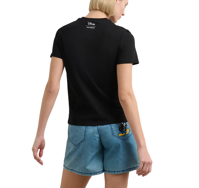 Disney x KARL LAGERFELD Women's T-Shirt Black