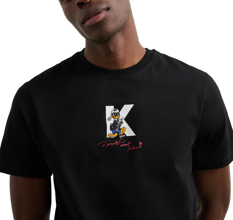 Disney x KARL LAGERFELD Men's T-Shirt Black