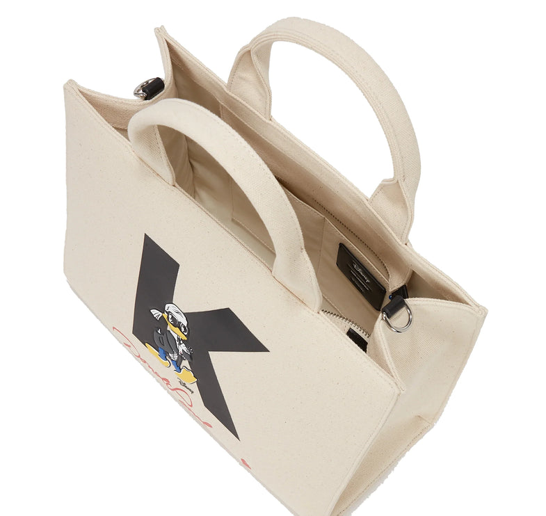 Disney x KARL LAGERFELD Unisex Medium Shopper Natural
