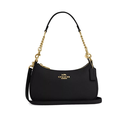 Coach Women's Teri Shoulder Bag Gold/Black