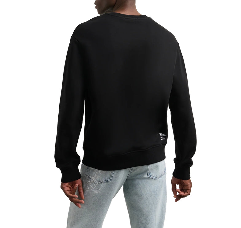 Disney x KARL LAGERFELD Men's Sweatshirt Black