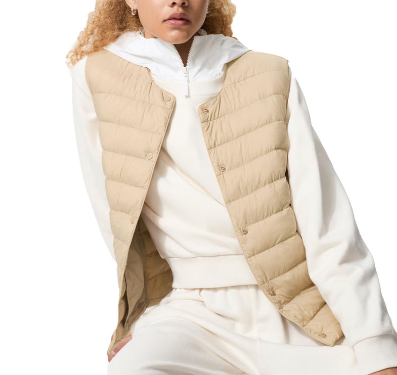 Uniqlo Women's Pufftech Compact Vest 31 Beige