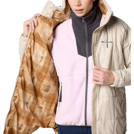 Columbia Women's Chatfield Hill II Novelty Jacket Dark Stone/Camel Brown Omblur