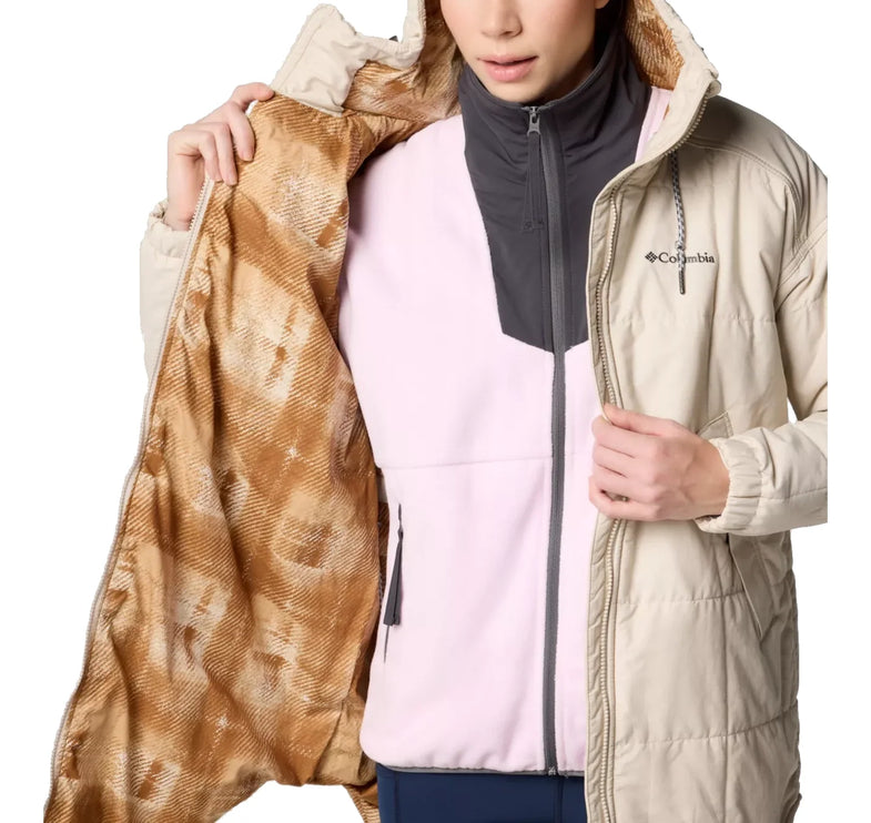 Columbia Women's Chatfield Hill II Novelty Jacket Dark Stone/Camel Brown Omblur