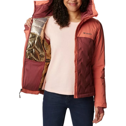 Columbia Women's Grand Trek II Down Jacket Beetroot/Faded Peach