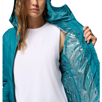 Columbia Women's Heavenly Hooded Jacket River Blue