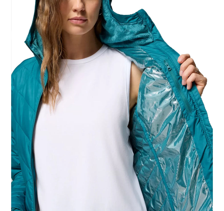 Columbia Women's Heavenly Hooded Jacket River Blue