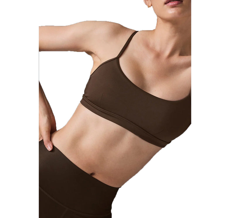 alo Women's Airlift Intrigue Bra Espresso