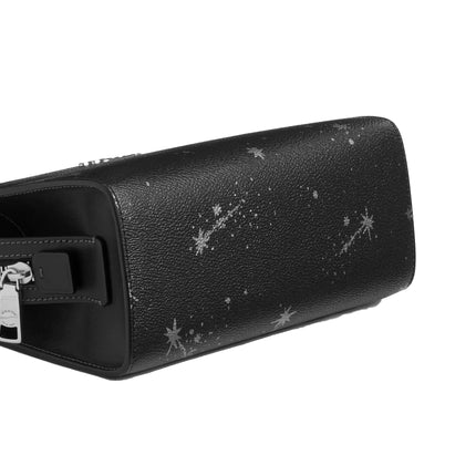 Coach Women's Gia Crossbody Bag With Star Print Black/Silver