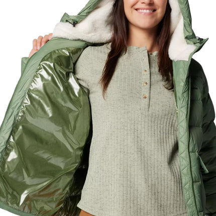 Columbia Women's Harmony Falls Hooded Down Jacket Canteen