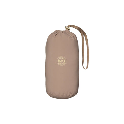 Michael Kors Women's Packable Quilted Puffer Jacket Taupe