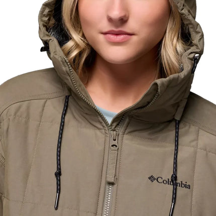 Columbia Women's Chatfield Hill II Novelty Jacket Stone Green/Chalk Omblur Tonal