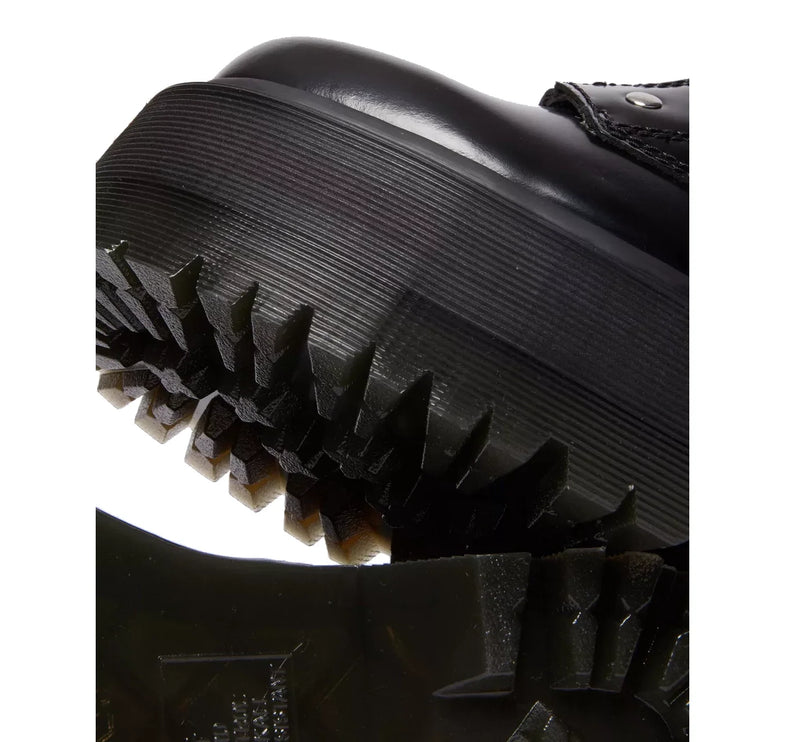 Dr. Martens Women's Jetta Hi Max Buttero Leather Platform Boots Black