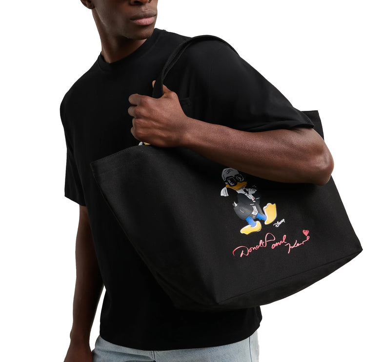 Disney x KARL LAGERFELD Unisex Shopper Black