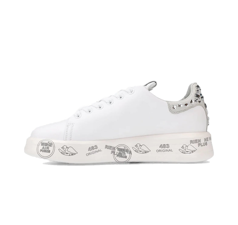 Premiata Women's Belle Sneakers White 6712