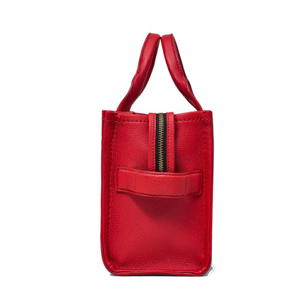 Marc Jacobs Women's The Leather Small Tote Bag True Red