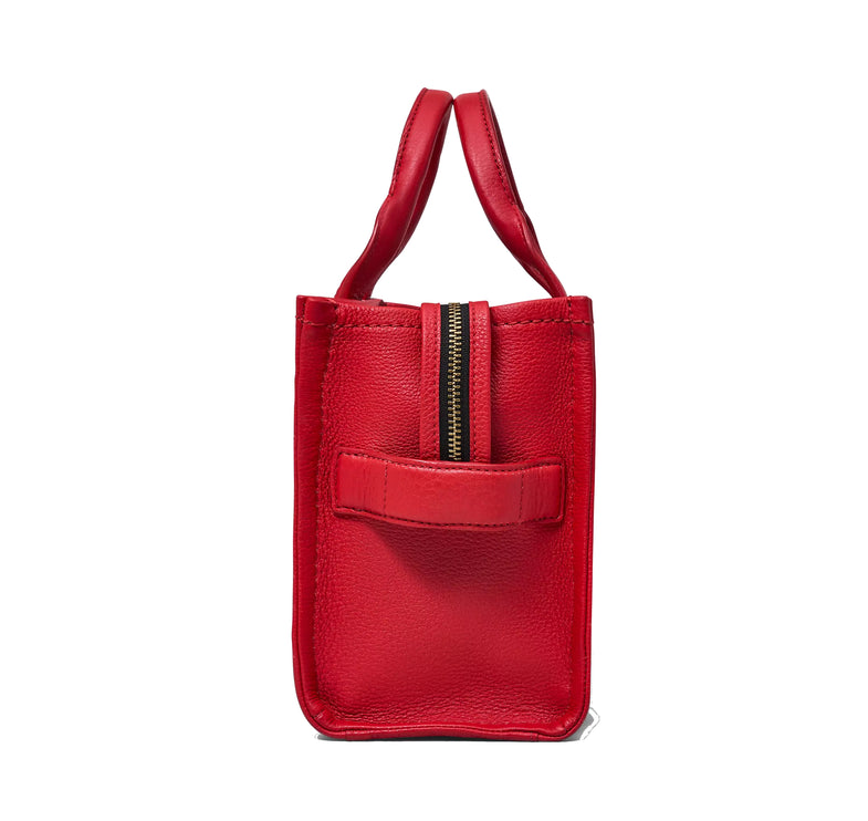 Marc Jacobs Women's The Leather Small Tote Bag True Red