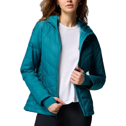 Columbia Women's Heavenly Hooded Jacket River Blue