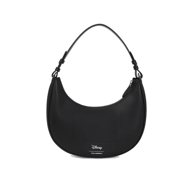 Disney x KARL LAGERFELD Women's Moon Shoulder Bag Black