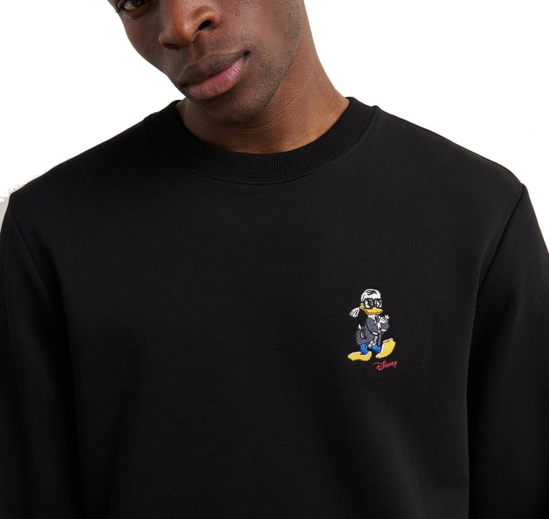 Disney x KARL LAGERFELD Men's Initial Sweatshirt Black