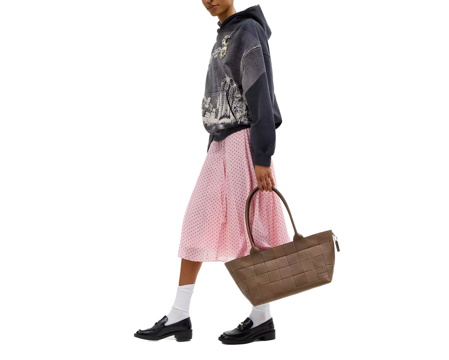 Coach Women's Alter/Ego Large Tote Bag In Upcrafted Leather Dark Stone