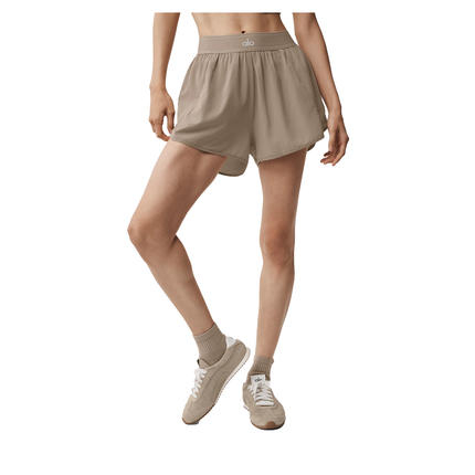 alo Women's Match Point Short Gravel
