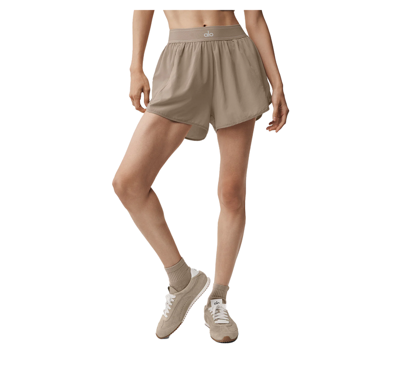 alo Women's Match Point Short Gravel