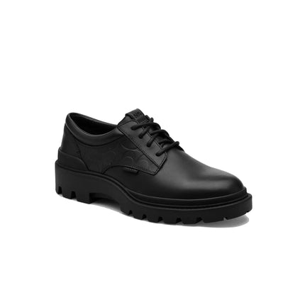 Coach Men's Cameron Derby In Signature Leather Black