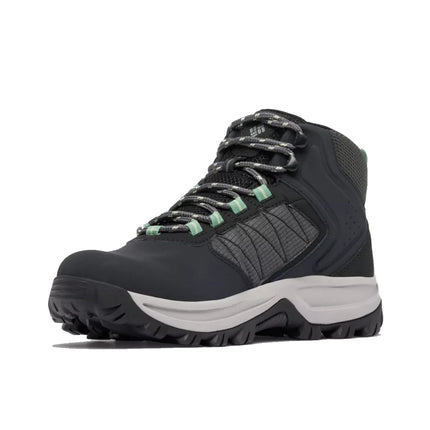 Columbia Women's Transverse Hike Waterproof Shoe Black/Sage Leaf