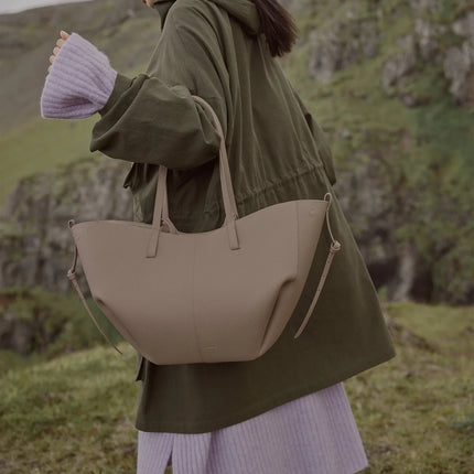 Polène Women's Cyme Edition Textured Taupe