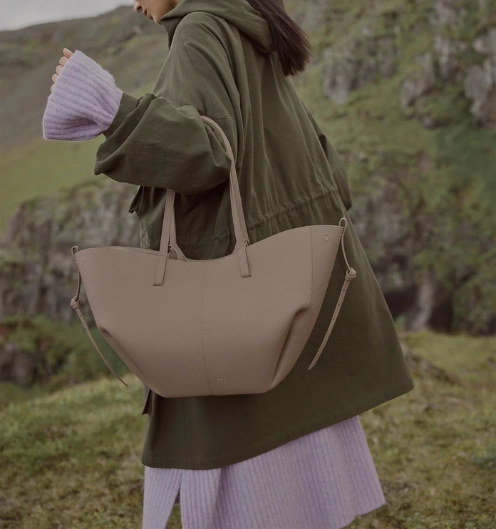 Polène Women's Cyme Edition Textured Taupe