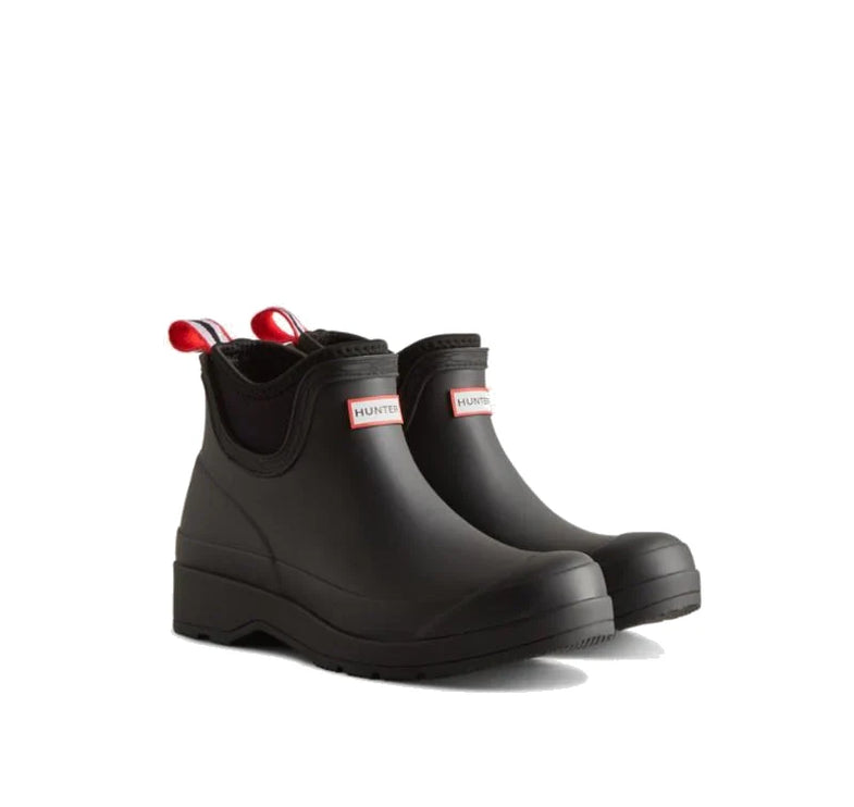 Hunter Women's Play Chelsea Neoprene Boot Black