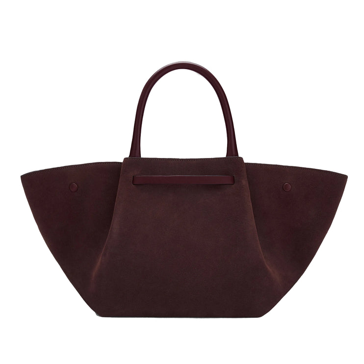 DeMellier London Women's The Midi New York Burgundy Suede & Burgundy Smooth