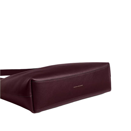 Coach Women's Brooklyn Shoulder Bag 34 Brass/Merlot