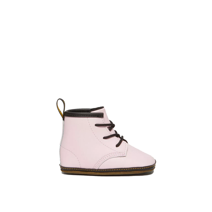 Dr. Martens Unisex Newborn 1460 Auburn Leather Booties Pale Pink-Mason Pu Split+Mason Nw Synthetic