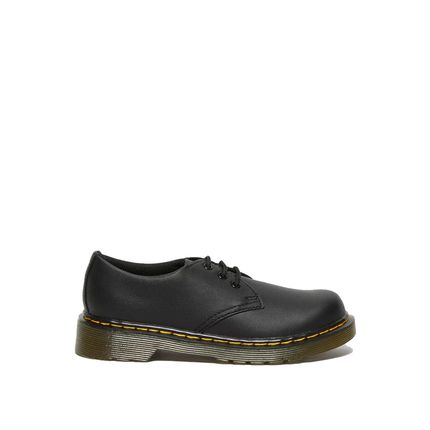 Dr. Martens Unisex Junior 1461 Softy T Leather Shoes Black - Softy T