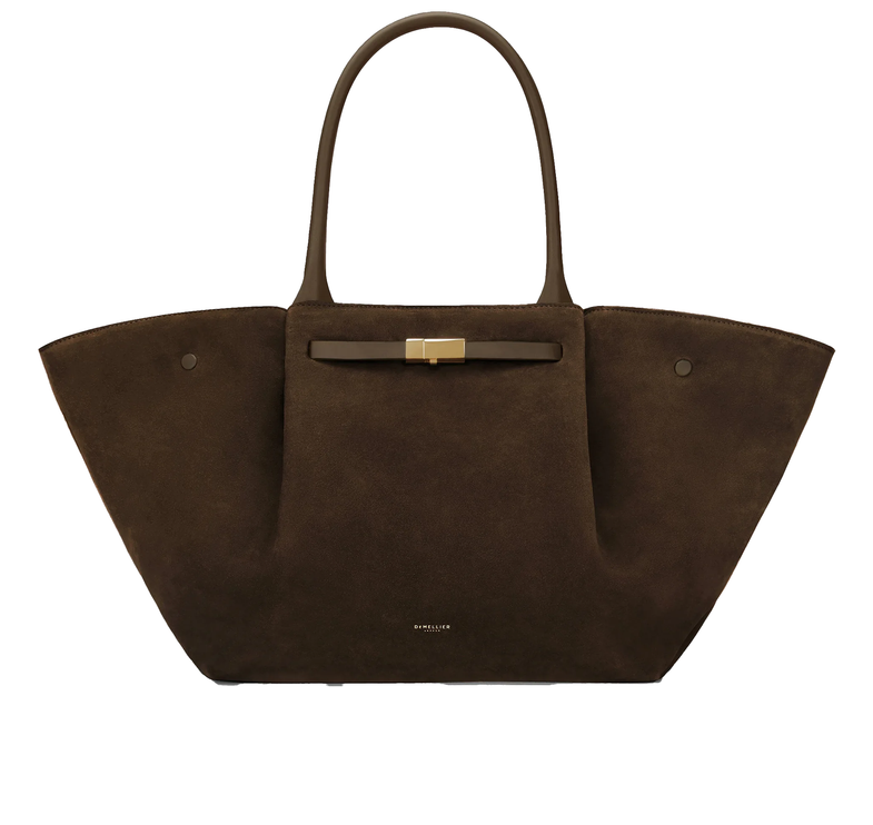 DeMellier London Women's The New York Mocha Suede & Mocha Smooth