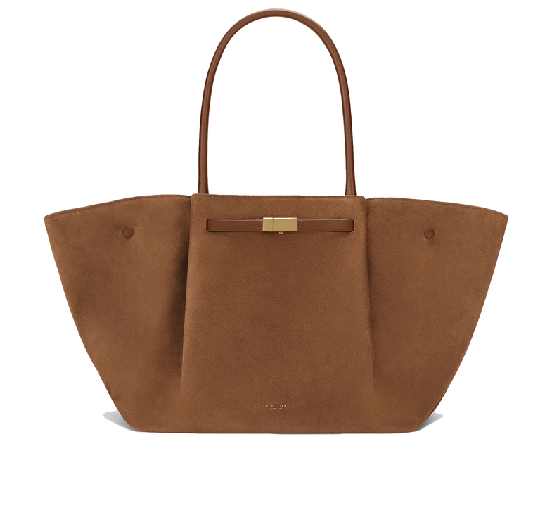 DeMellier London Women's The New York Deep Tan Suede & Tan Smooth