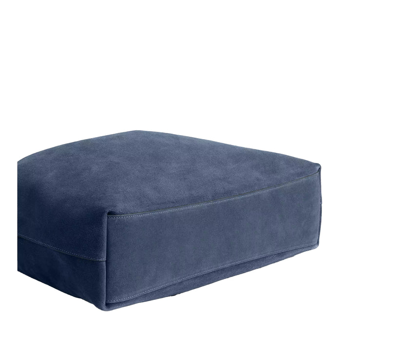 Coach Women's Brooklyn Shoulder Bag 39 Suede/Brass/Light Denim