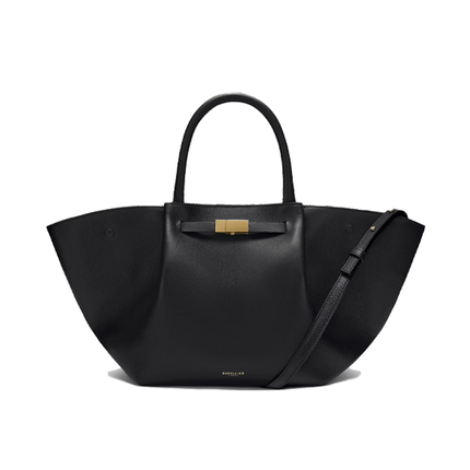 DeMellier London Women's The Midi New York Black Small Grain