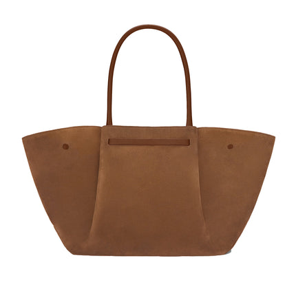 DeMellier London Women's The New York Deep Tan Suede & Tan Smooth