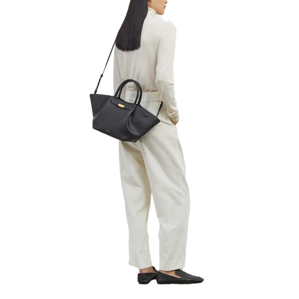 DeMellier London Women's The Midi New York Black Small Grain