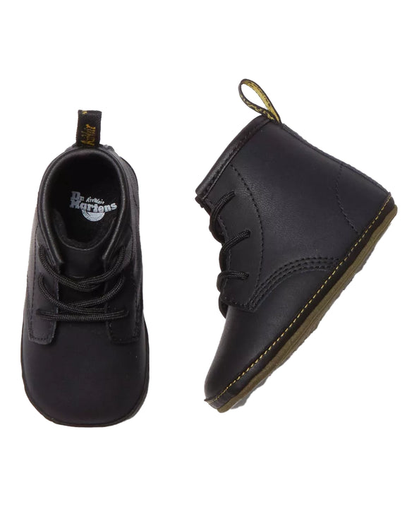 Dr. Martens Unisex Newborn 1460 Auburn Leather Booties Black-Mason Pu Split+Mason Nw Synthetic