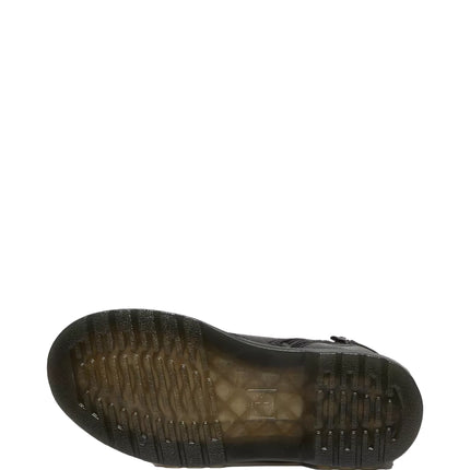 Dr. Martens Unisex Junior 1460 Faux Fur Lined Boots Black - Republic Waterproof