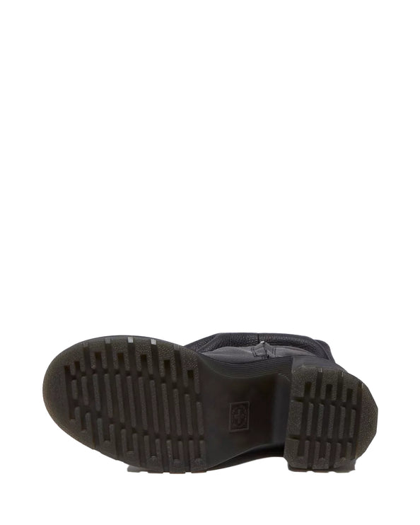 Dr. Martens Women's Kasey Virginia Leather Heeled Boots Black - Virginia