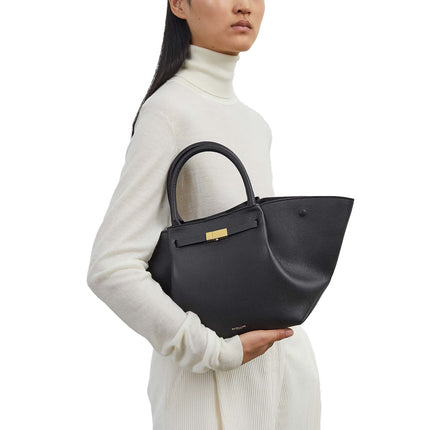 DeMellier London Women's The Midi New York Black Small Grain