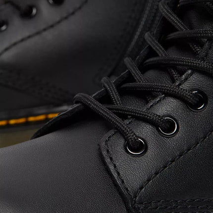 Dr. Martens Unisex Junior 1460 Softy T Leather Lace Up Boots Black - Softy T