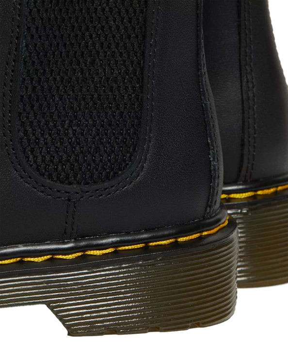 Dr. Martens Unisex Junior 2976 Softy T Leather Chelsea Boots Black - Softy T