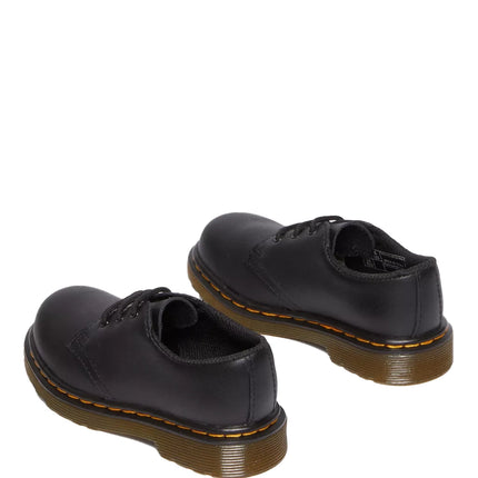Dr. Martens Unisex Toddler 1461 Softy T Leather Oxford Shoes Black - Softy T